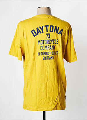 Tricou galben DAYTONA bărbat