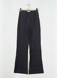 Pantalon evazat negru BIZANCE femeie
