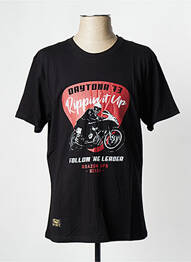 Tricou negru DAYTONA bărbat