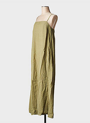Rochie lungă kaki MINIMUM femeie