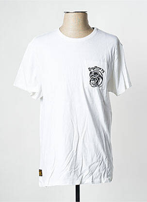 Tricou alb DAYTONA bărbat