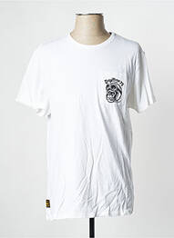 Tricou alb DAYTONA bărbat