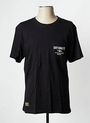 Tricou negru DAYTONA bărbat