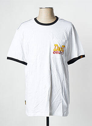 Tricou alb DAYTONA bărbat