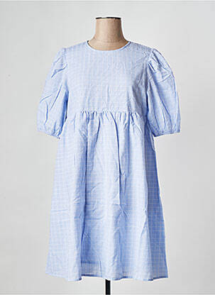 Rochie midi albastru MINIMUM femeie