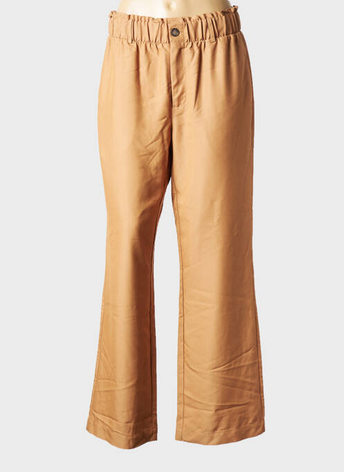 Blugi cu croială largă bej MINIMUM femeie