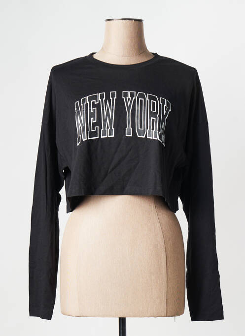 Tricou negru NOISY MAY femeie