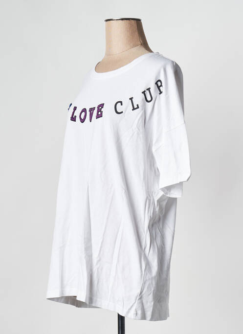 Tricou alb NOISY MAY femeie