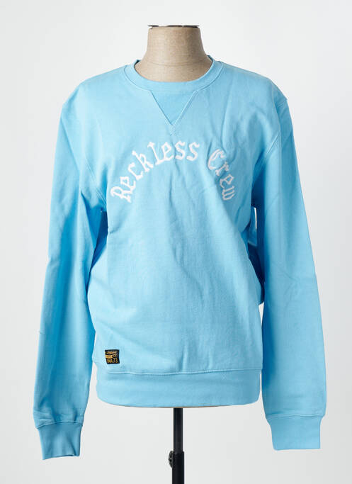 Hanorac cu glugă albastru DAYTONA bărbat