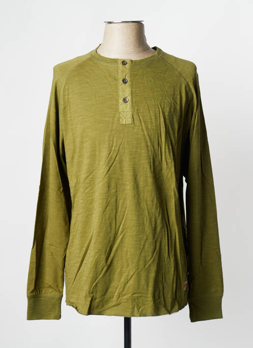 Tricou kaki IRON AND RESIN bărbat