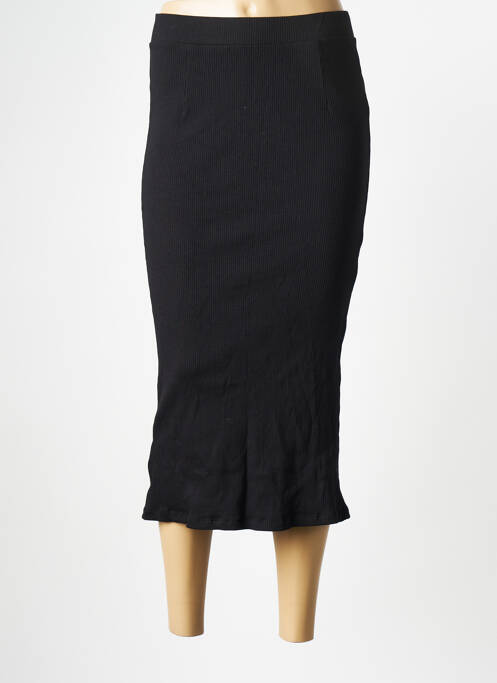 Fustă lungă negru MINIMUM femeie