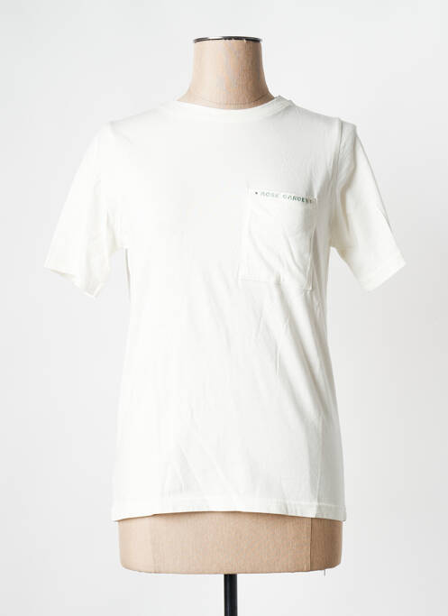 Tricou alb ROSE GARDEN femeie