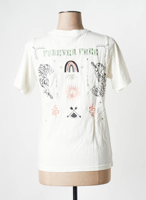 Tricou alb ROSE GARDEN femeie