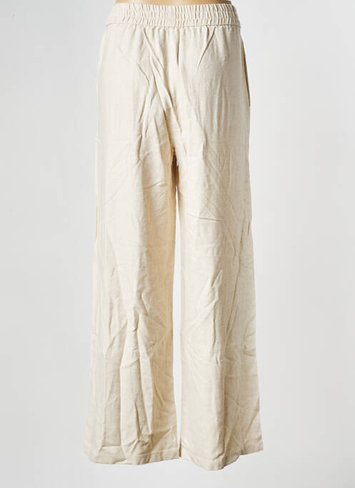 Pantalon larg bej MINIMUM femeie