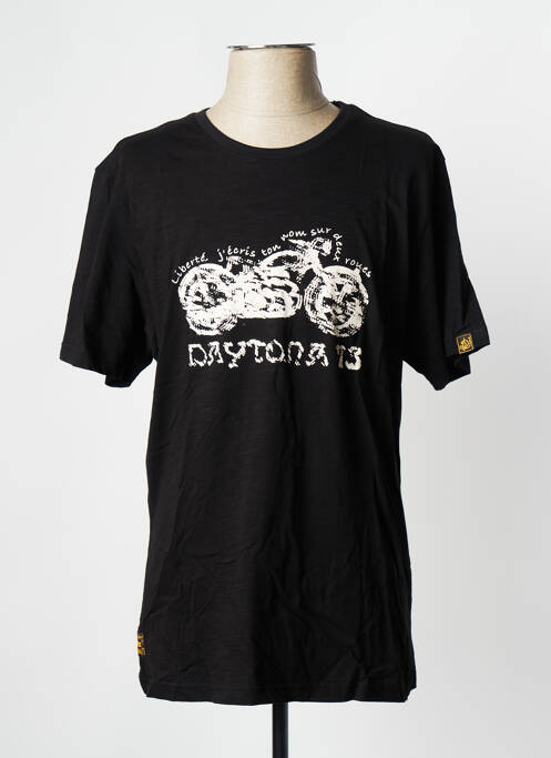 Tricou negru DAYTONA bărbat