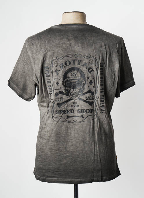 Tricou negru DAYTONA bărbat