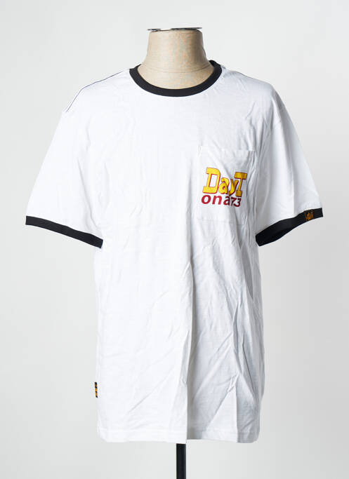 Tricou alb DAYTONA bărbat