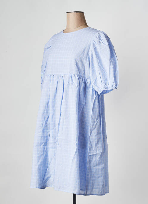 Rochie midi albastru MINIMUM femeie