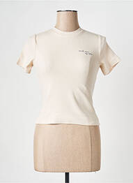 Tricou bej MELODY EHSANI femme