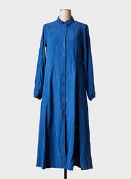 Rochie lungă albastru MINIMUM femme