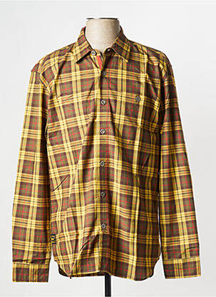 Cămașă cu mâneci lungi maro DAYTONA bărbat