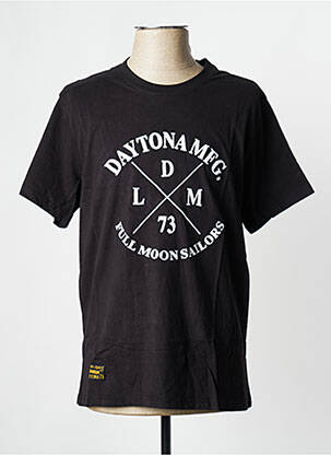 Tricou negru DAYTONA bărbat