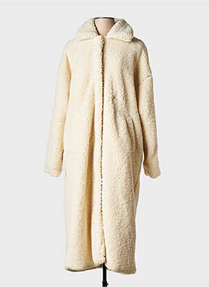 Palton lung bej MINIMUM femeie