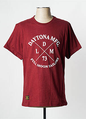 Tricou bordeaux DAYTONA bărbat