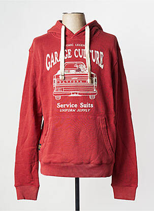 Hanorac cu glugă maro DAYTONA bărbat