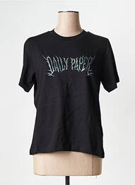 Tricou negru DAILY PAPER femme