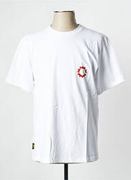 Tricou alb DAYTONA bărbat