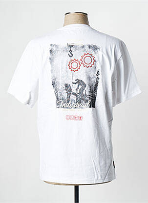 Tricou alb DAYTONA bărbat