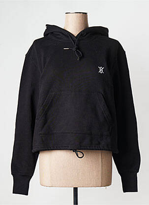 Hanorac negru DAILY PAPER femeie