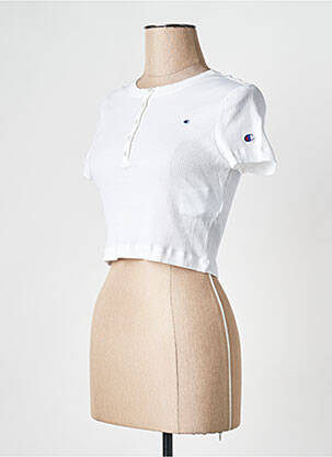Tricou alb CHAMPION femeie