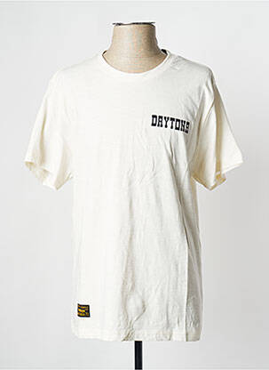 Tricou alb spart DAYTONA bărbat