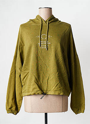 Hanorac verde ROSE GARDEN femeie