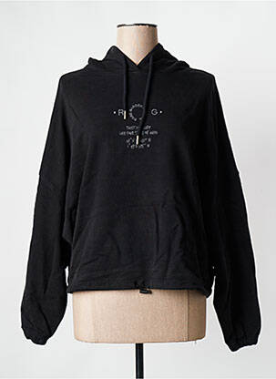 Hanorac negru ROSE GARDEN femeie