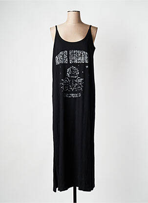 Rochie lungă negru ROSE GARDEN femeie