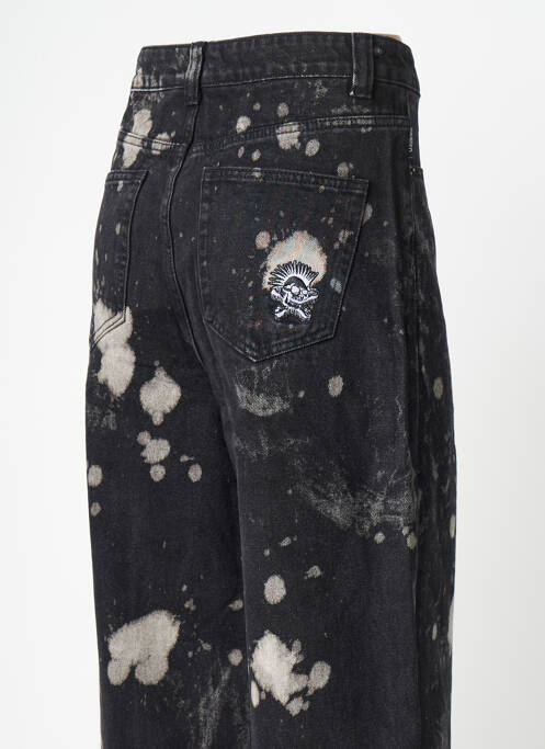 Blugi cu croială dreaptă negru WASTED PARIS femeie