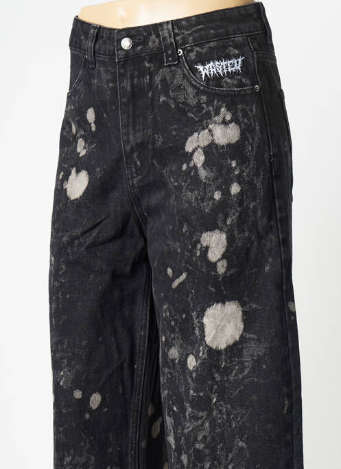 Blugi cu croială dreaptă negru WASTED PARIS femeie