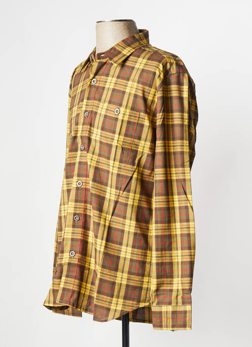 Cămașă cu mâneci lungi maro DAYTONA bărbat