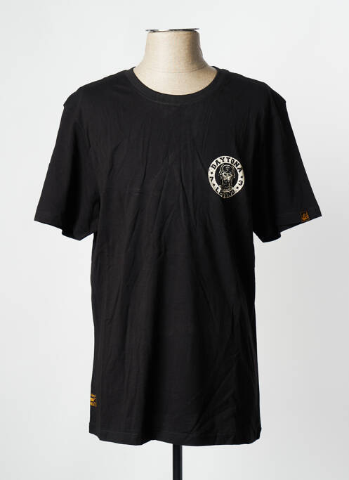 Tricou negru DAYTONA bărbat