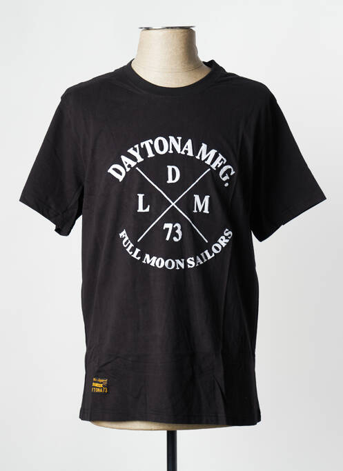 Tricou negru DAYTONA bărbat