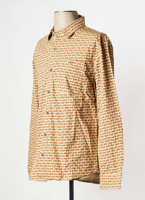 Cămașă cu mâneci lungi bej DAYTONA bărbat