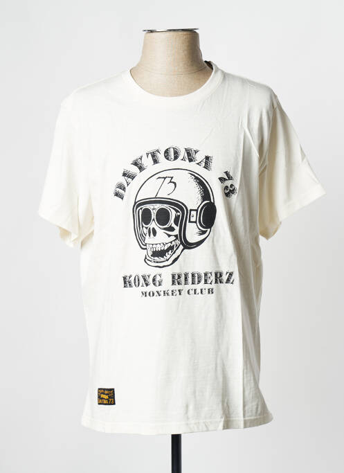 Tricou alb spart DAYTONA bărbat