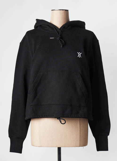 Hanorac negru DAILY PAPER femeie