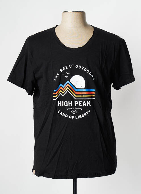 Tricou negru DAYTONA bărbat