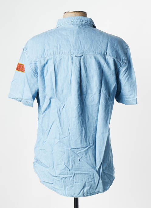 Cămașă cu mâneci scurte albastru DAYTONA bărbat