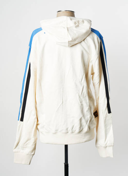 Vestă cu mâneci lungi alb spart DAYTONA bărbat