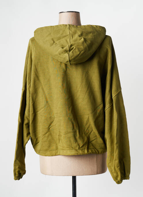 Hanorac verde ROSE GARDEN femeie